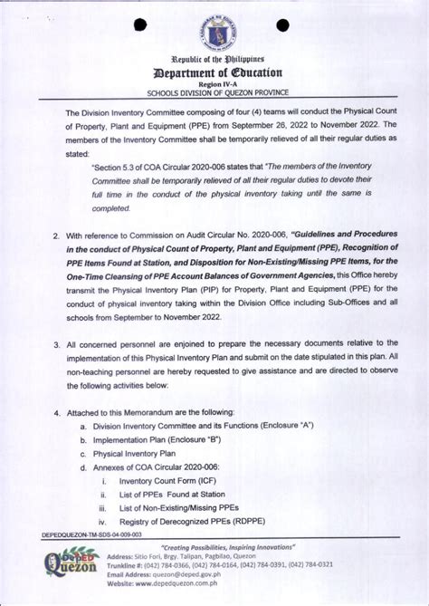 division of danao city numbered memo|Recent numbered memorandum .